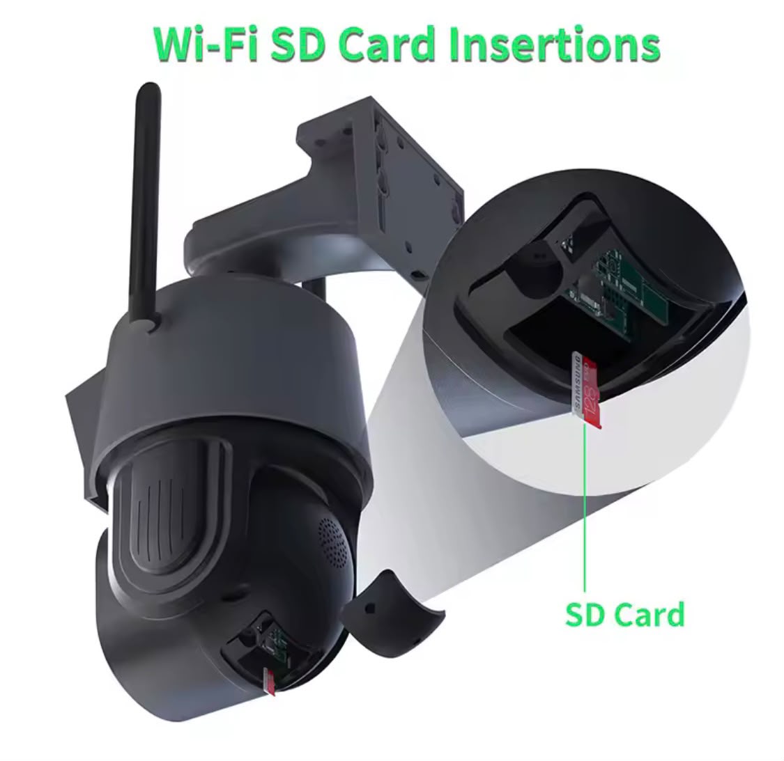 6MP Dual Lens 4G/WiFi Smart PTZ Outdoor Security Camera with 50X Zoom & Night Vision